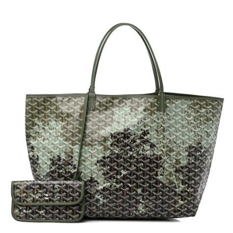 goyard canopee|GOYARD Goyardine Saint Louis Canopée GM Khaki.